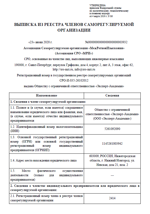 сро
